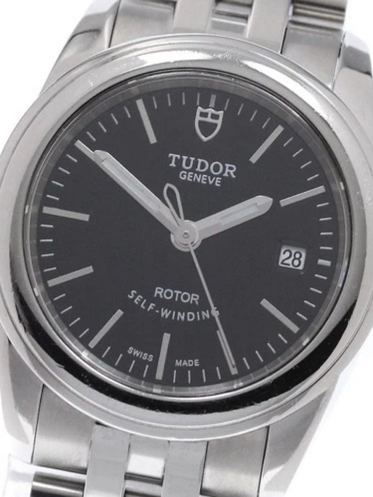 Tudor Glamour 51000 Date Black Dial Automatic Ladies Watch957905